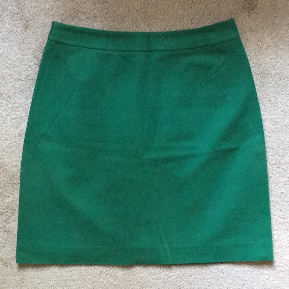 Kate Spade green pencil skirt, size 10